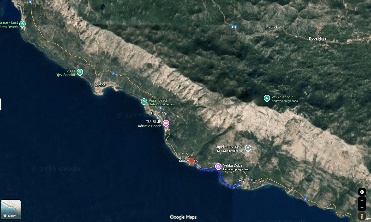 Šetnja šetnicom Lungomare